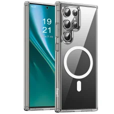  Samsung Galaxy S24 Ultra Etteri Hibrid Magsafe Mágneses tok 