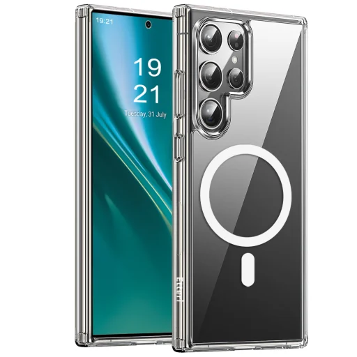  Samsung Galaxy S24 Ultra Etteri Hibrid Magsafe Mágneses tok  - 1