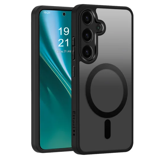  Etteri Matt Mágneses tok Samsung Galaxy A55 5G fekete tok - 1