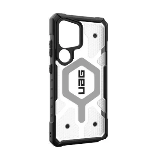 UAG Pathfinder Clear Magnet MagSafe tok Samsung Galaxy S25 Ultra 5G-hez - Átlátszó-Szürke - 2