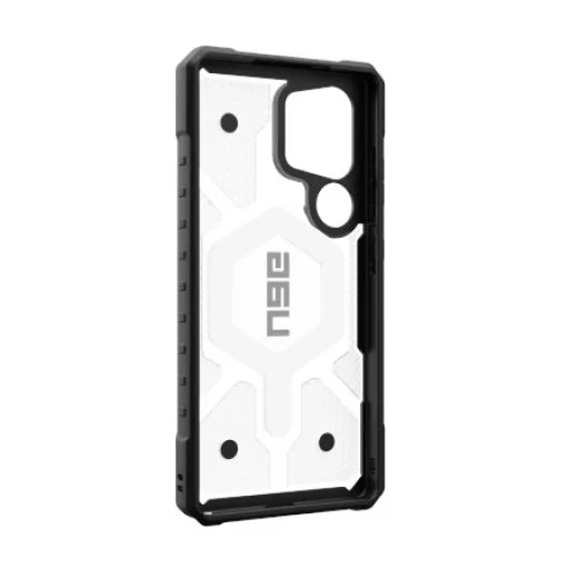 UAG Pathfinder Clear Magnet MagSafe tok Samsung Galaxy S25 Ultra 5G-hez - Átlátszó-Szürke - 3