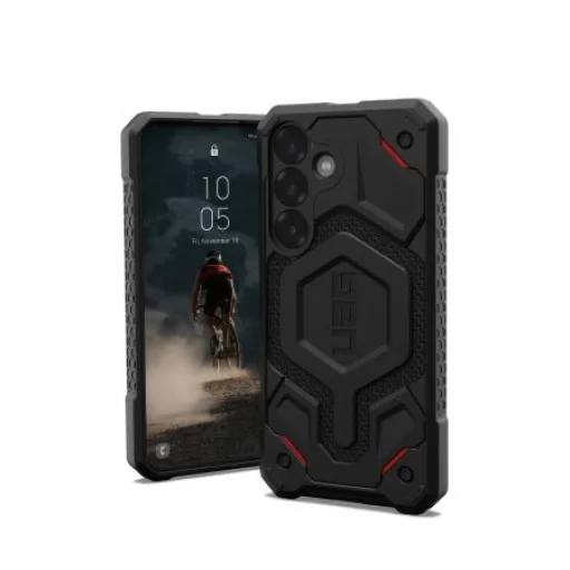UAG Monarch MagSafe tok Samsung Galaxy S25 5G - Fekete Kevlar - 4