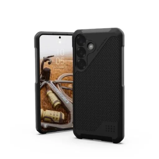 UAG Metropolis LT Mágnes tok Samsung Galaxy S25 5G-hez - Fekete Kevlar tok - 4
