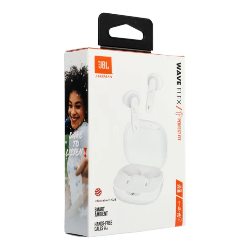 JBL Wave Flex TWS Bluetooth Vezeték Fülhallgató Fehér EU (JBLWFLEXWHT) - 12