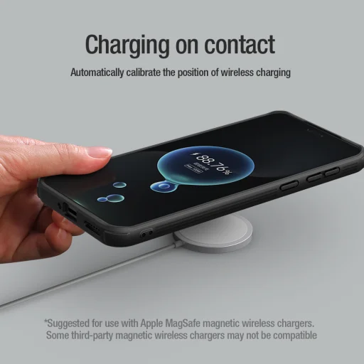  Honor Magic 7 Pro fekete Nillkin CamShield Pro mágneses tok - 5