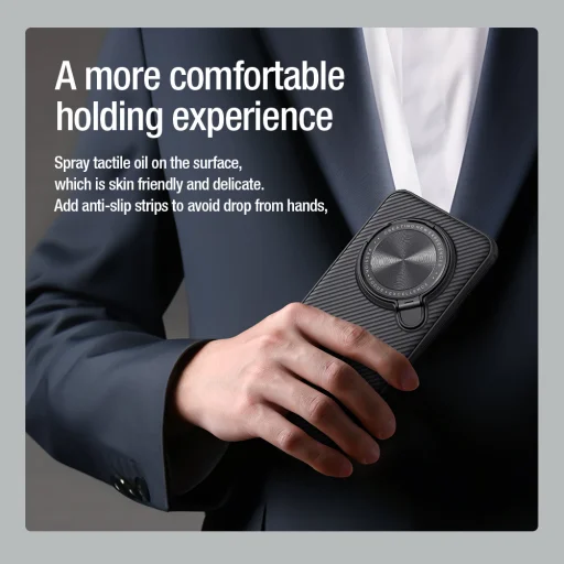  Honor Magic 7 Pro fekete Nillkin CamShield Pro mágneses tok - 9