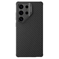  Samsung Galaxy S25 Ultra Fekete Nillkin CarboProp Aramid Mágneses Tok