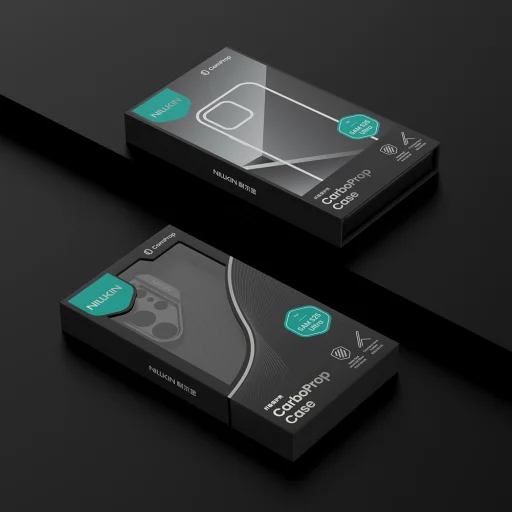  Samsung Galaxy S25 Ultra Fekete Nillkin CarboProp Aramid Mágneses Tok - 9