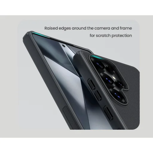 Nillkin Super Frosted PRO hátlap tok Samsung Galaxy S25 Ultra Fekete - 5
