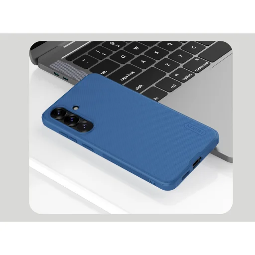 Nillkin Szuper Fagyott PRO Hátlapi Tok Samsung Galaxy S25-höz Kék - 6