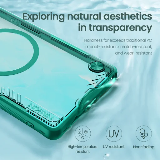 Nillkin Iceblade Prop Mágneses Tok Samsung Galaxy S25 Ultra Fekete - 3