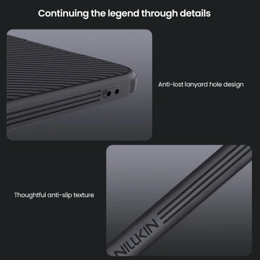 Nillkin CamShield PRO Hard tok Samsung Galaxy S25+ készülékhez, sötétzöld - 6