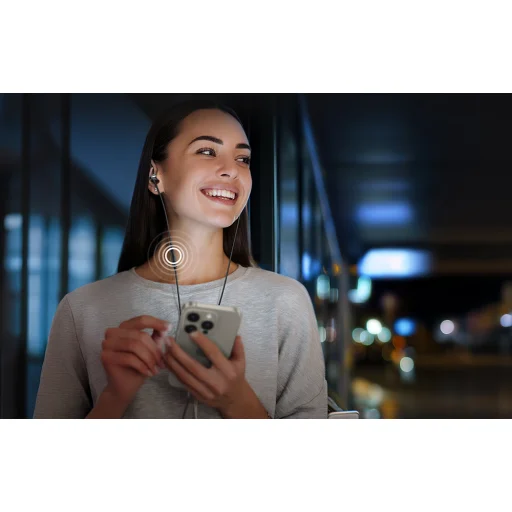 Ugreen EP105 vezetékes fülhallgató, USB-C, 1,2 m (fekete) - 6