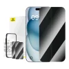 Privacy Edzett Üvegfólia Baseus Superior iPhone 15 + 2x tisztítókészlet és EasyStick (áttetsző) üvegfólia thumbnail