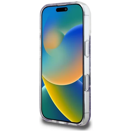  iPhone 16 Lila Guess tok kompatibilis MagSafe-fel GUHMP16SRGRGEU (Gyanta Aljú Csillogó) - 5