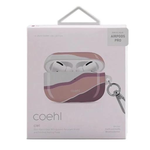 Uniq Coehl Ciel tok AirPods Pro számára - rózsaszín - 2