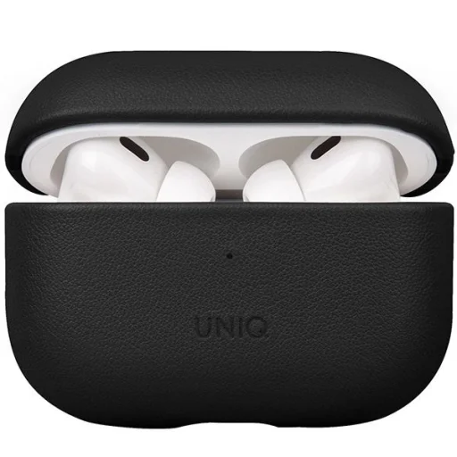 Uniq Terra Valódi Bőrtok AirPods Pro 2 - fekete - 1