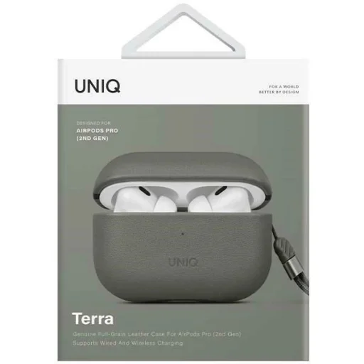 Uniq Terra tok AirPods Pro 2. generáció - zöld - 5