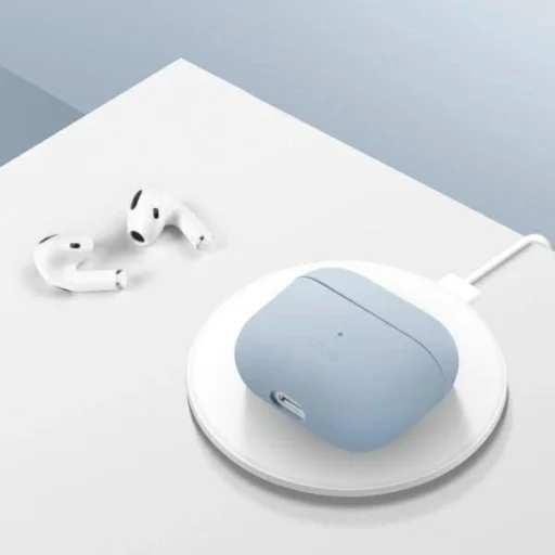 Uniq Lino fliptok AirPods Pro-hoz - kék - 11