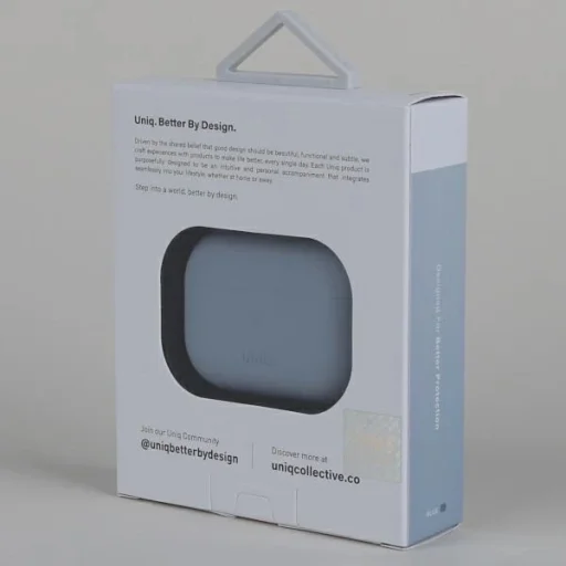 Uniq Lino fliptok AirPods Pro-hoz - kék - 10