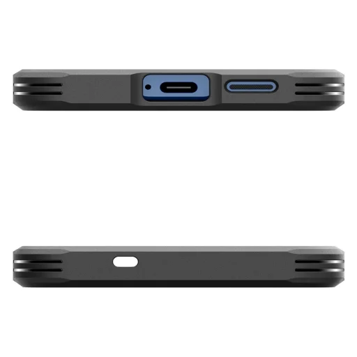  Samsung Galaxy S25+ fekete Spigen Tough Armor MagSafe tok - 3