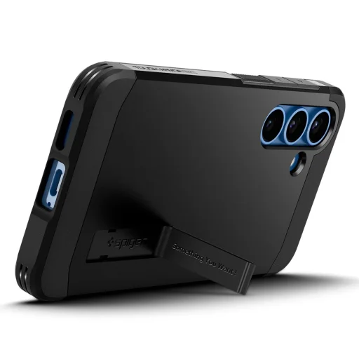  Samsung Galaxy S25+ fekete Spigen Tough Armor MagSafe tok - 7