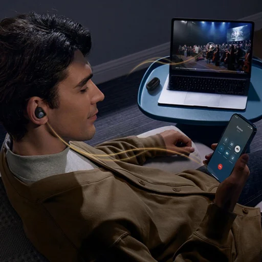 Baseus Bowie MA20 Pro TWS Vezeték nélküli Fülhallgató ANC-vel és IPX6 védelemmel - Fekete - 14