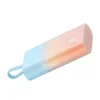  Baseus Popsicle 5200mAh 20W Hordozható Akkumulátor Beépített Lightning Kábellel (+ Fehér Baseus Egyszerű USB-C - USB-C 60W/20V/3A/30cm Kábel) - Kék-Narancssárga thumbnail