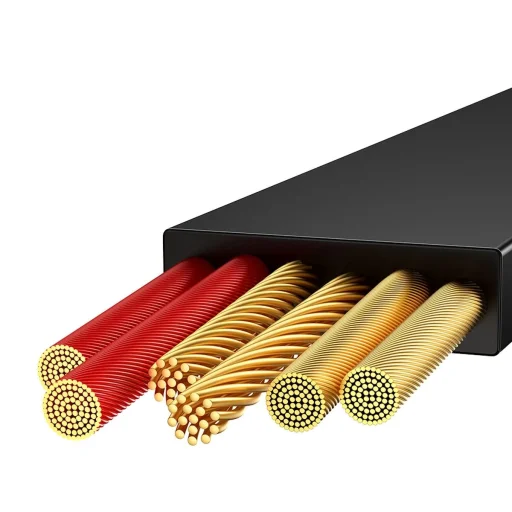 Baseus Bright Mirror 2 visszahúzható 3 az 1-ben kábel USB Type A - micro USB + Lightning + USB Type C 66W 1.1m lila (CAMJ010105) - 15