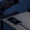 Baseus Glimmer Sorozatú gyorstöltő kábel USB-A - USB-C 100W 480Mbps 1m kék thumbnail