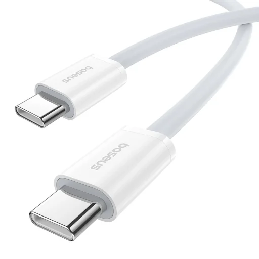 Baseus Superior Széria ll USB-C - USB-C 30W 480Mb/s 2m kábel - fehér - 2