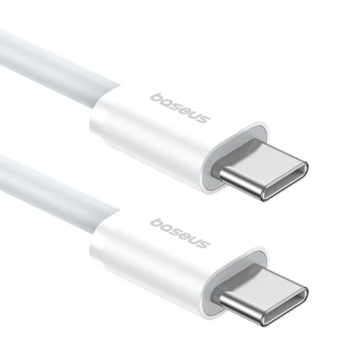 Baseus Superior Sorozat ll USB-C - USB-C 30W 480Mb/s kábel 1m - fehér - 4