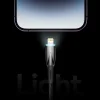 Baseus Glimmer Sorozatú gyorstöltő kábel USB-A - USB-C 100W 480Mbps 1m kék thumbnail