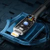 Baseus Glimmer Sorozatú gyorstöltő kábel USB-A - USB-C 100W 480Mbps 1m kék thumbnail