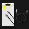 Baseus Glimmer Sorozatú gyorstöltő kábel USB-A - USB-C 100W 480Mbps 1m kék thumbnail