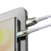 Baseus Glimmer sorozatú gyorstöltő kábel USB-A - USB-C 100W 480Mbps 1m fehér thumbnail