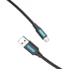 Vention COLBH USB 2.0 A-Micro USB kábel 3A 2m fekete thumbnail