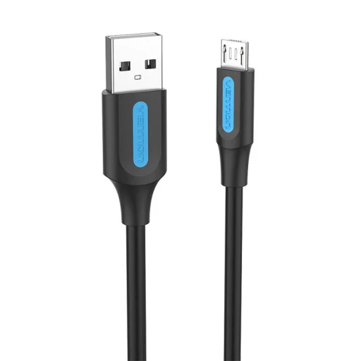 Vention COLBH USB 2.0 A-Micro USB kábel 3A 2m fekete - 3