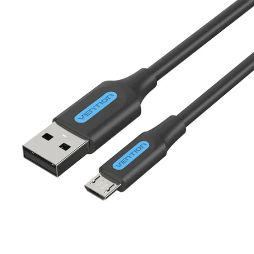 Vention COLBH USB 2.0 A-Micro USB kábel 3A 2m fekete - 4