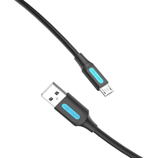Vention COLBH USB 2.0 A-Micro USB kábel 3A 2m fekete - 5