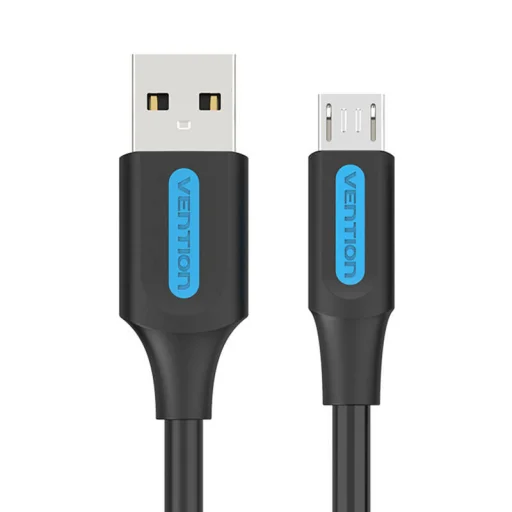 Vention COLBH USB 2.0 A-Micro USB kábel 3A 2m fekete - 2