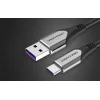 Vention COFHG USB-C - USB 2.0 kábel 5A 1.5m (szürke) - 3
