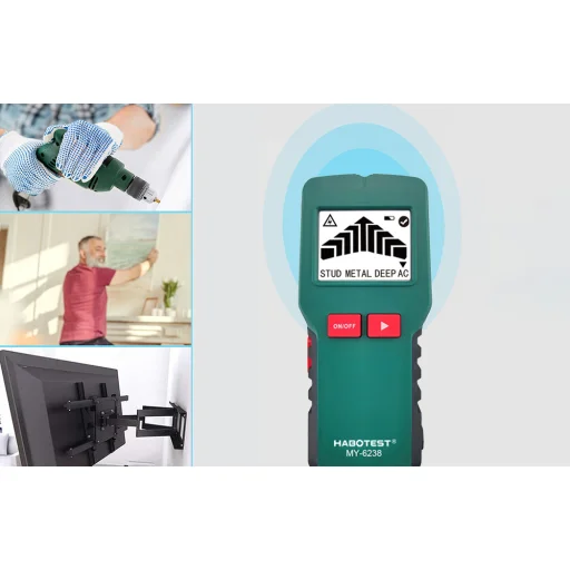 Habotest MY6238 többfunkciós detektor 4 az 1-ben - 6