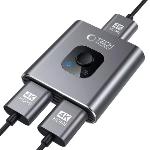Tech-protect Hb07 Hub Adapter 2in1 Hdmi 4k 60hz Űrszürke - 4