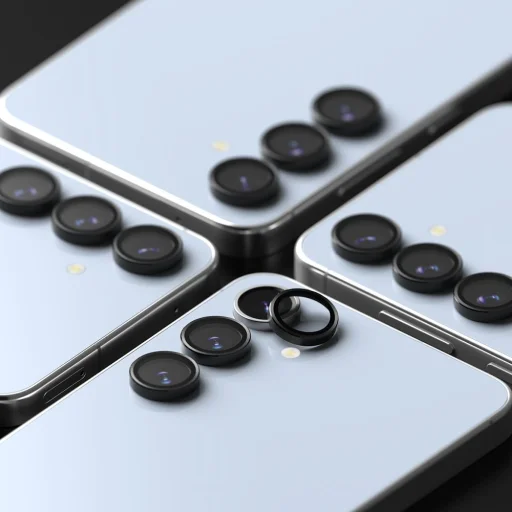 Ringke Kamera Keretvédő 2-pack Samsung Galaxy S24 FE fekete üvegfólia - 6