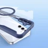 Dux Ducis Skin X Pro tok Samsung Galaxy S25-hez MagSafe-fel és pénztárcával - kék thumbnail