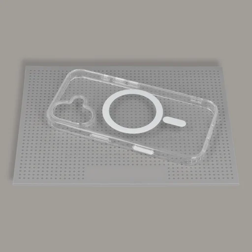 Magsafe Átlátszó Kamera Vezérlő iPhone 16 Plus tok - 5