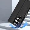 Dux Ducis Lawa Bőrtok Samsung Galaxy S25 Ultra készülékhez levehető mágneses tárcával - Fekete tok thumbnail