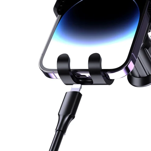 Dudao F5N+ okostelefon tartó tapadókoronggal, gravitációs - fekete - 5