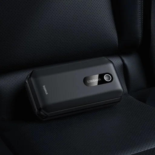 Baseus Super Energy Air Sorozat Autó Indító (10000mAh, 1000A Csúcskihasználás) Fekete - 11